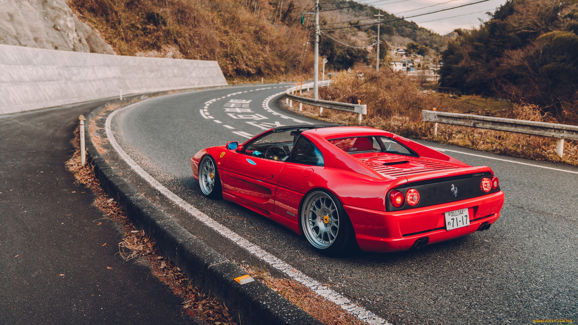 , ferrari, f355, gts